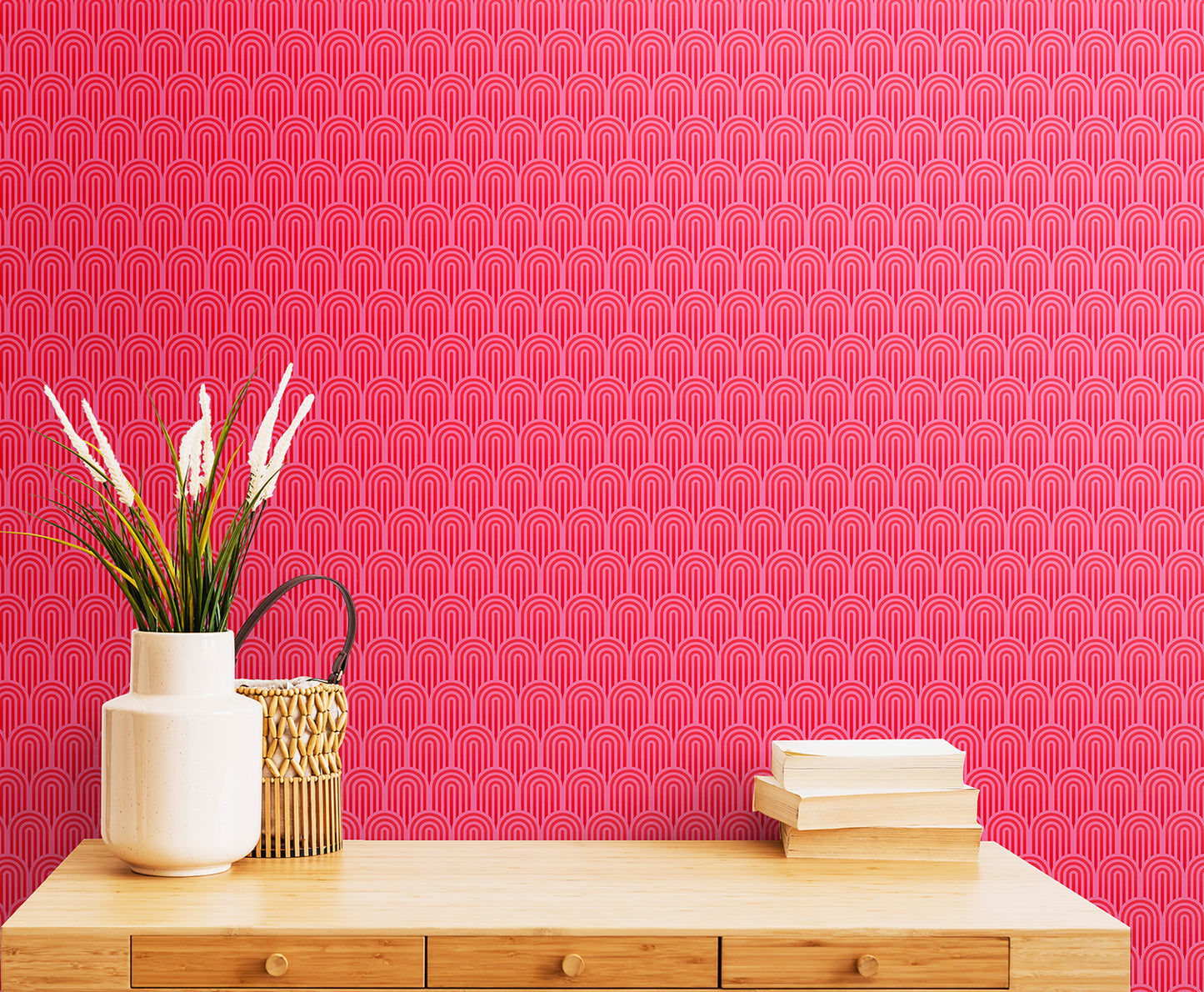 RETRO ARCH - Bright Pink