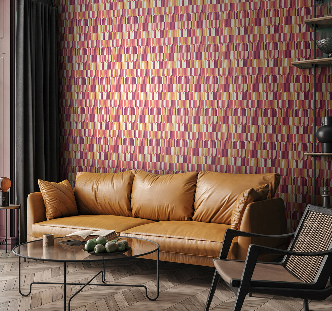 BUILDING BLOCKS - Plum & Gold – Hoopla Walls