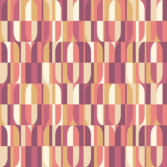 BUILDING BLOCKS - Plum & Gold