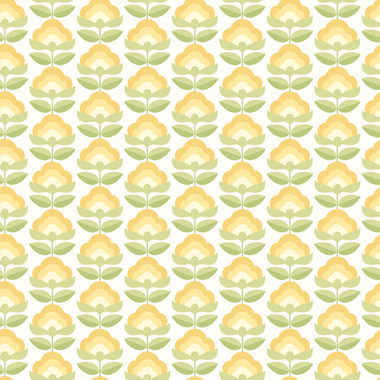 RETRO FLOWER - Sunshine