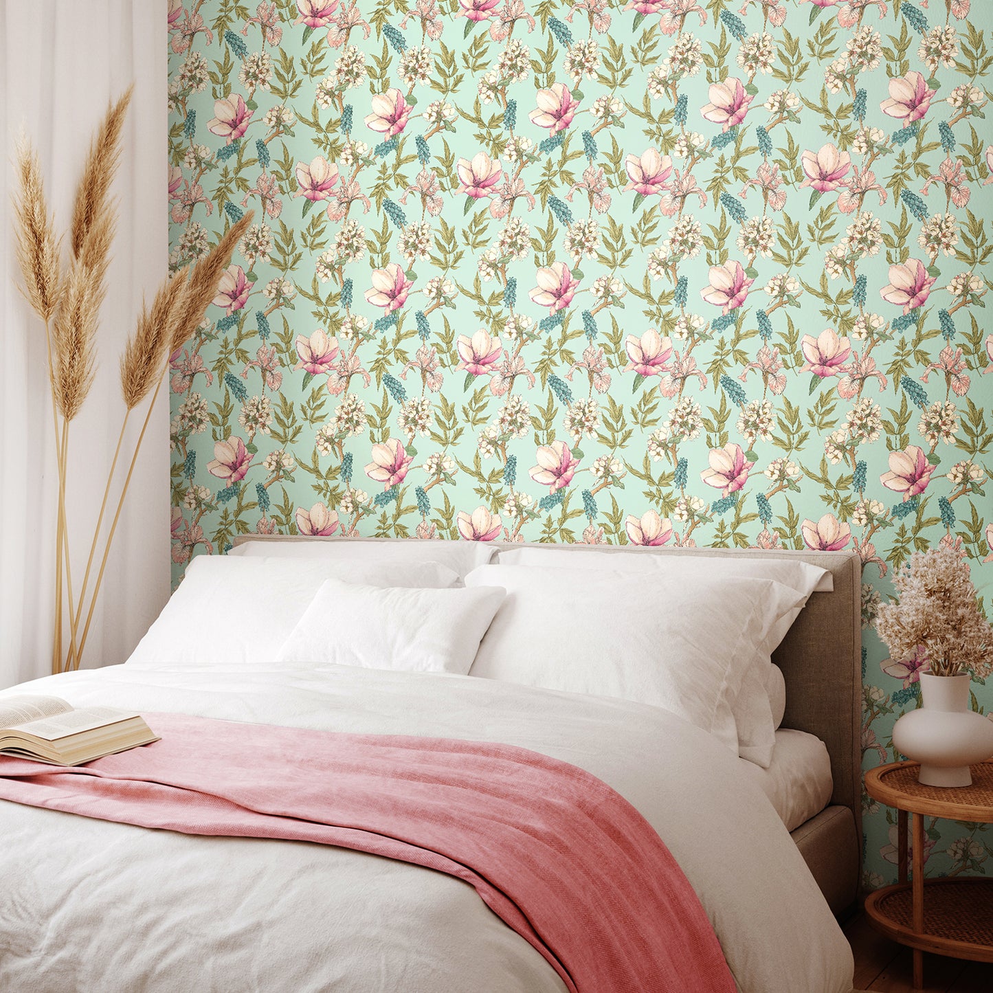 ORCHID BLOOM - Duck Egg & Blush