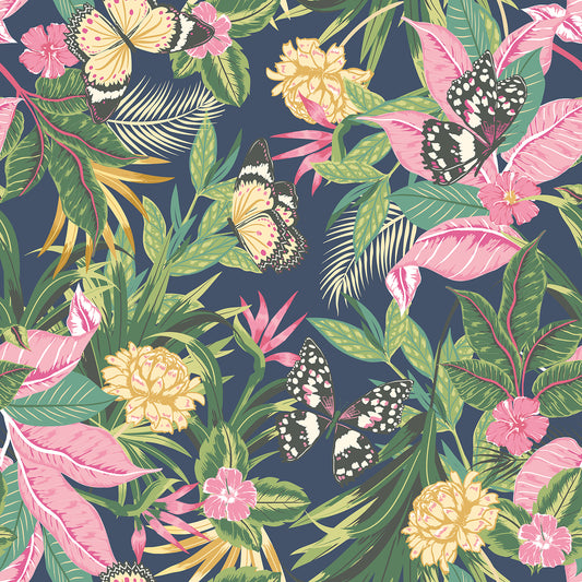 PARADISE - Indigo & Pink