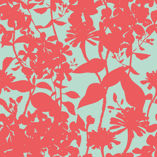 SUMMER SILHOUETTE - Coral Twist