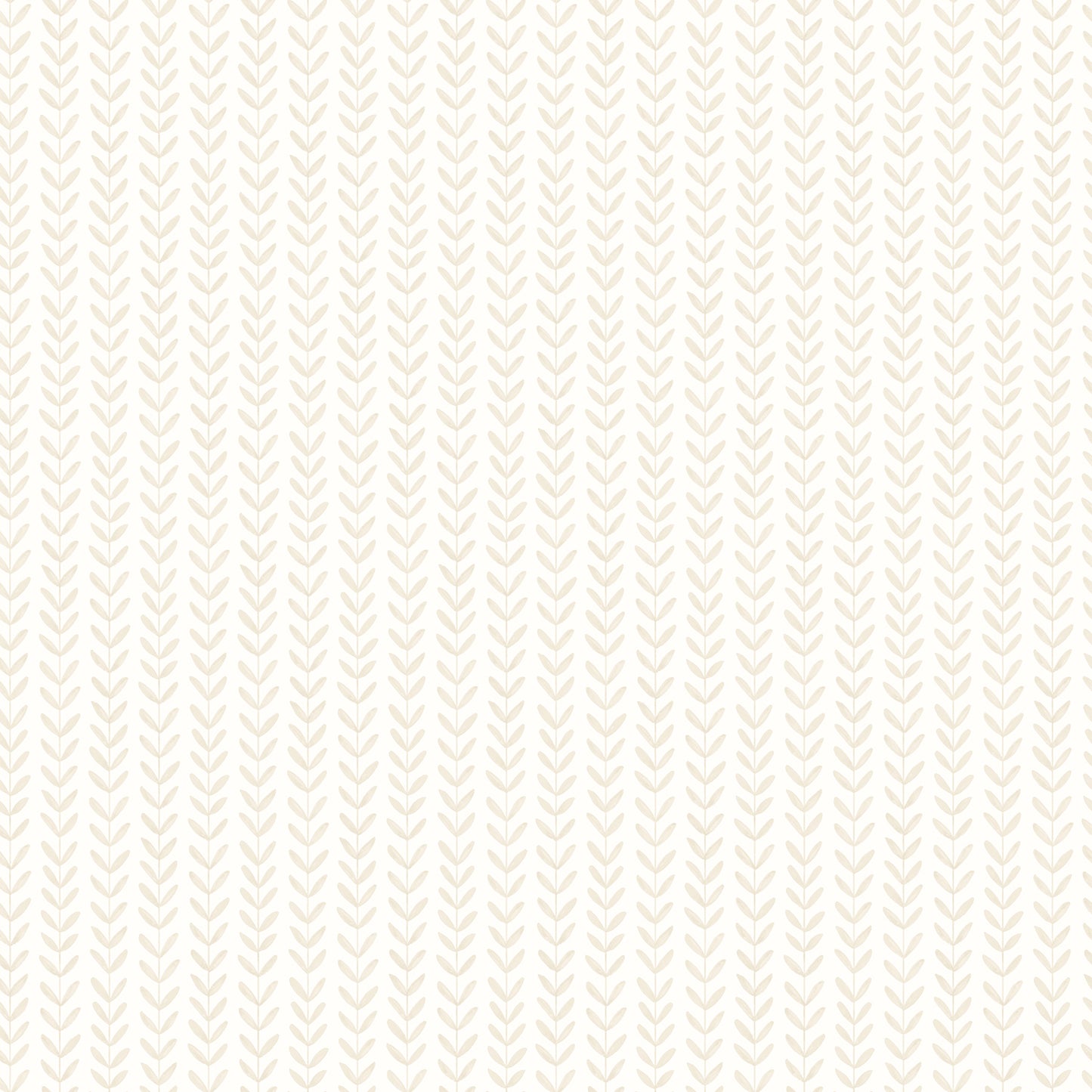 DITSY LEAF STRIPE - Linen