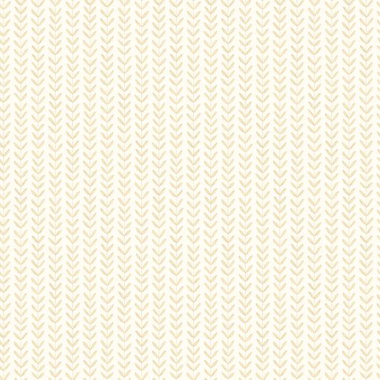 DITSY LEAF STRIPE - Hay
