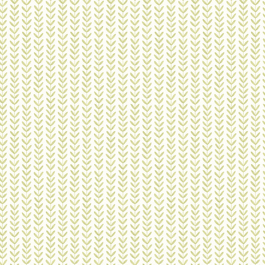 DITSY LEAF STRIPE - Apple