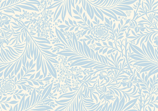 LEAF VINE - Wedgewood Blue