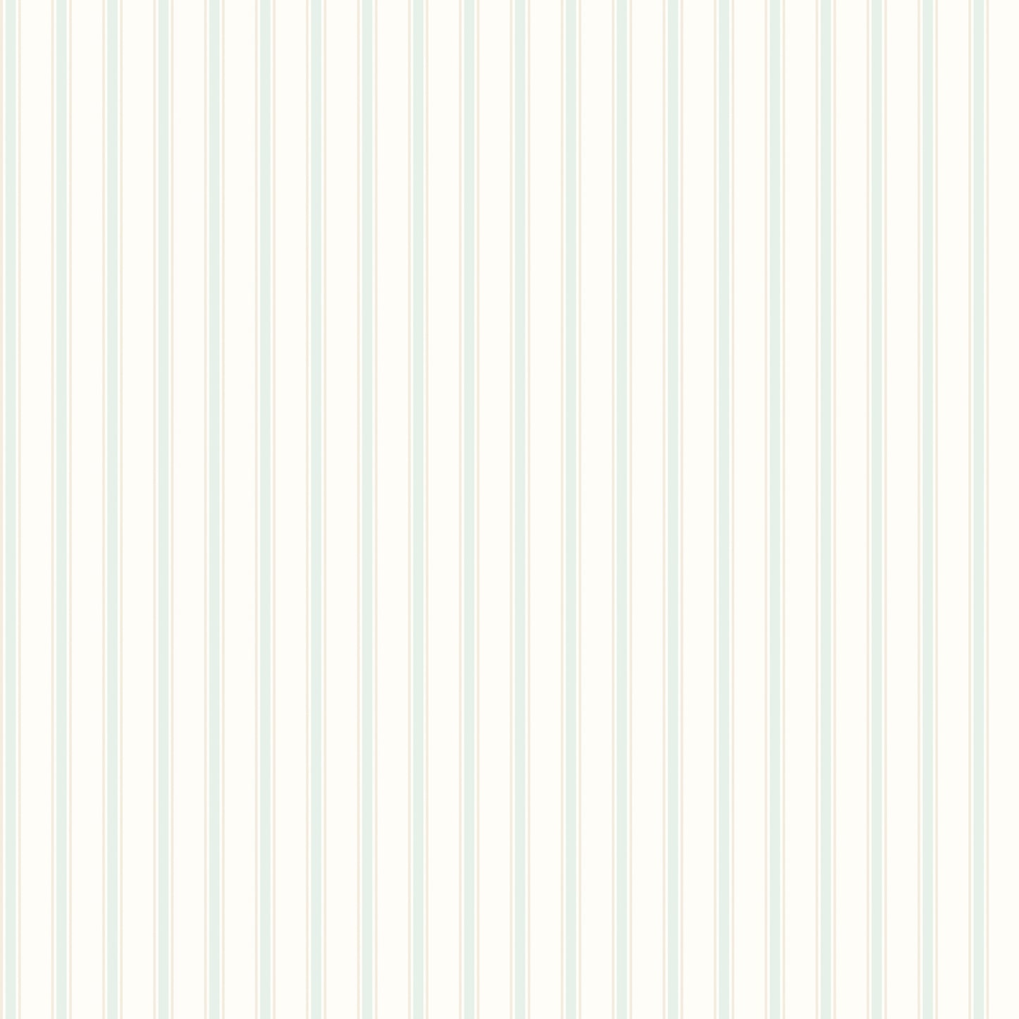 CHALK STRIPE - Seafoam