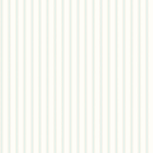 CHALK STRIPE - Seafoam