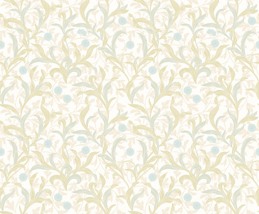 FLORAL TRAIL - Sky & Apple