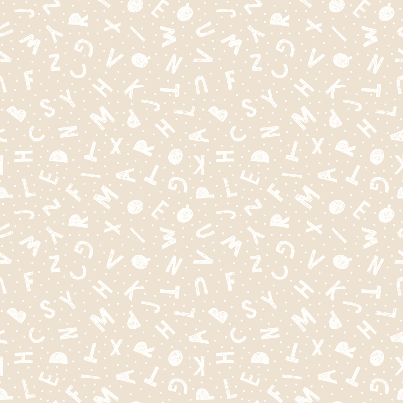 ALPHABET JUMBLE - Linen