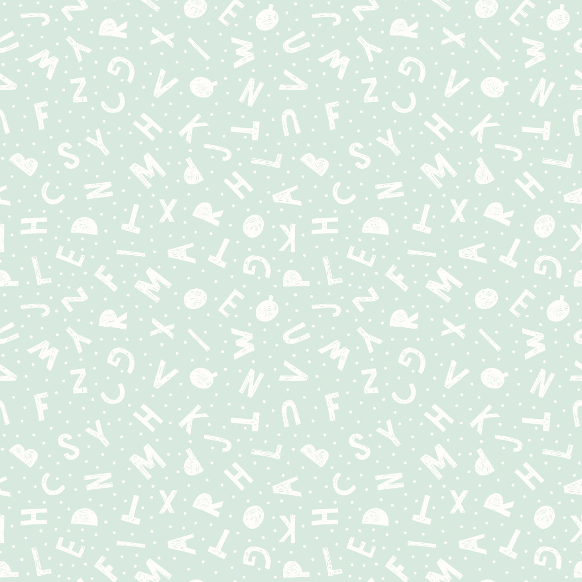 ALPHABET JUMBLE - Seafoam