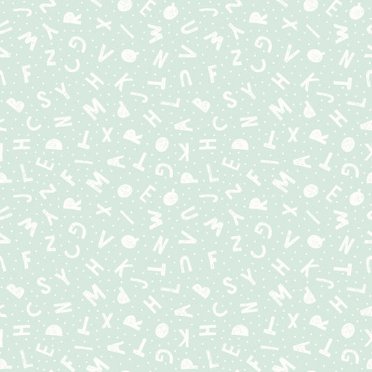 ALPHABET JUMBLE - Seafoam